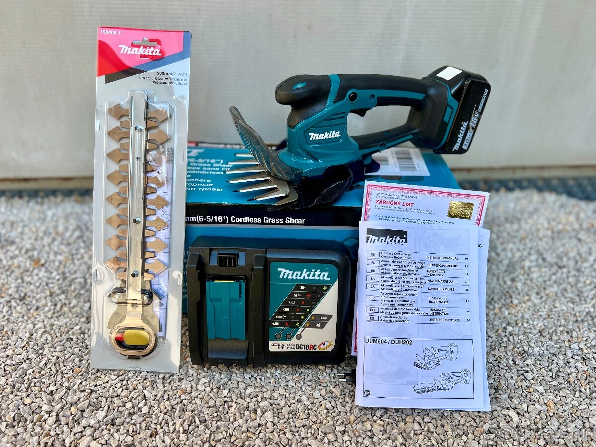 Makita AKU nožnice na trávu DUM604RF 18 V