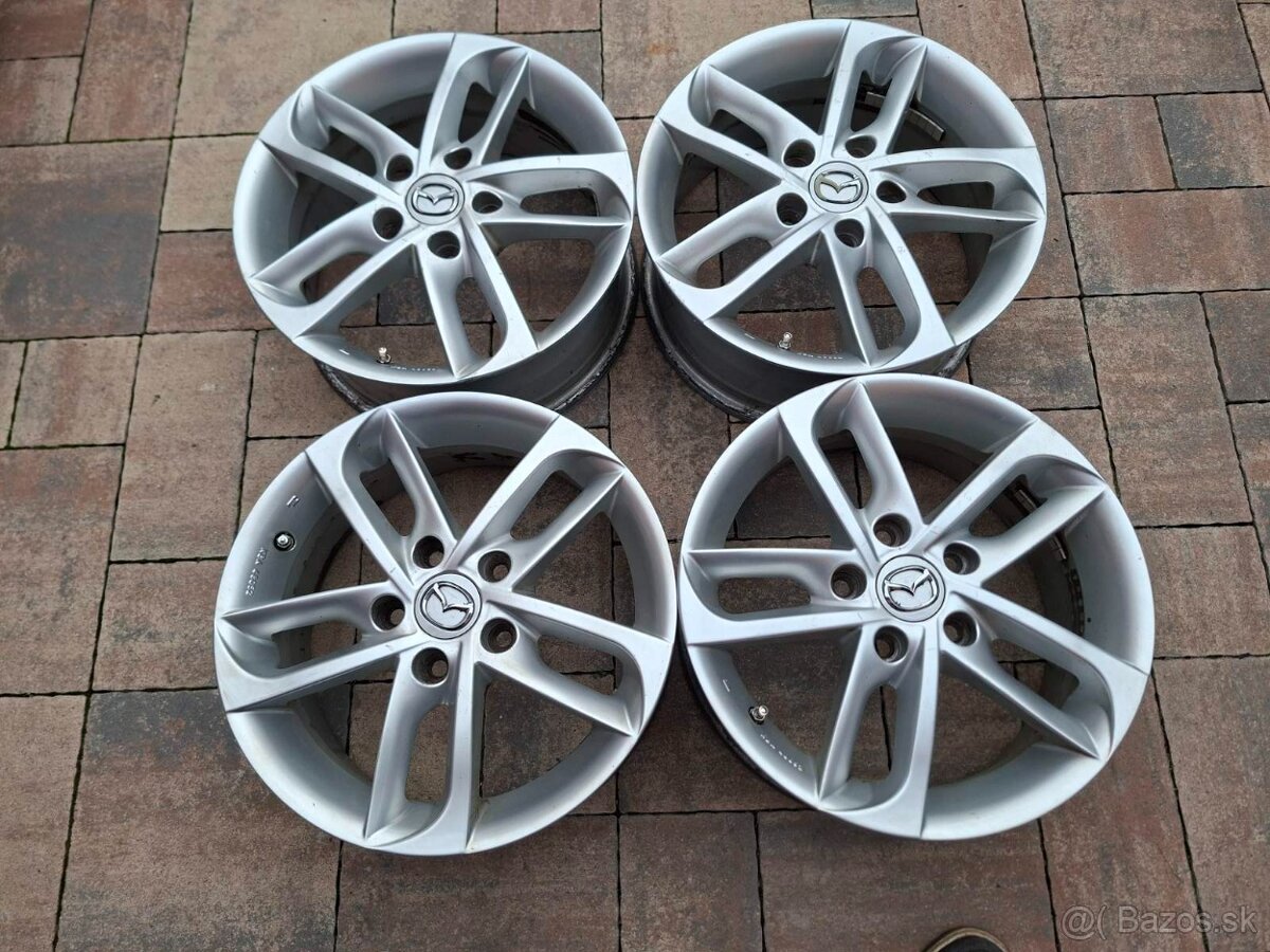 Originálne hliníkové disky Mazda R16, 5x114,3
