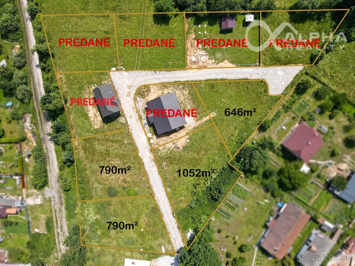 Stavebné pozemky, Markušovce, okr. Sp. Nová Ves