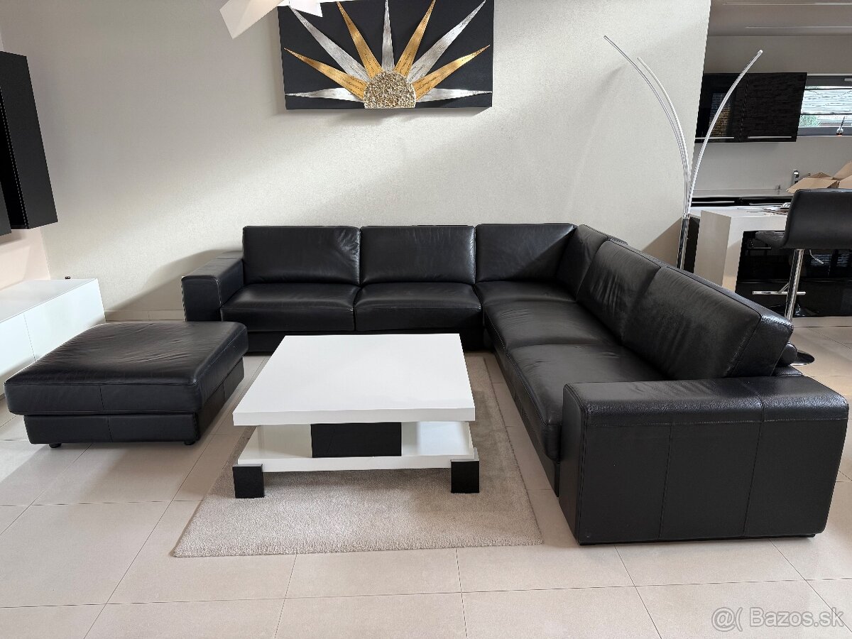 Kožená sedacia súprava