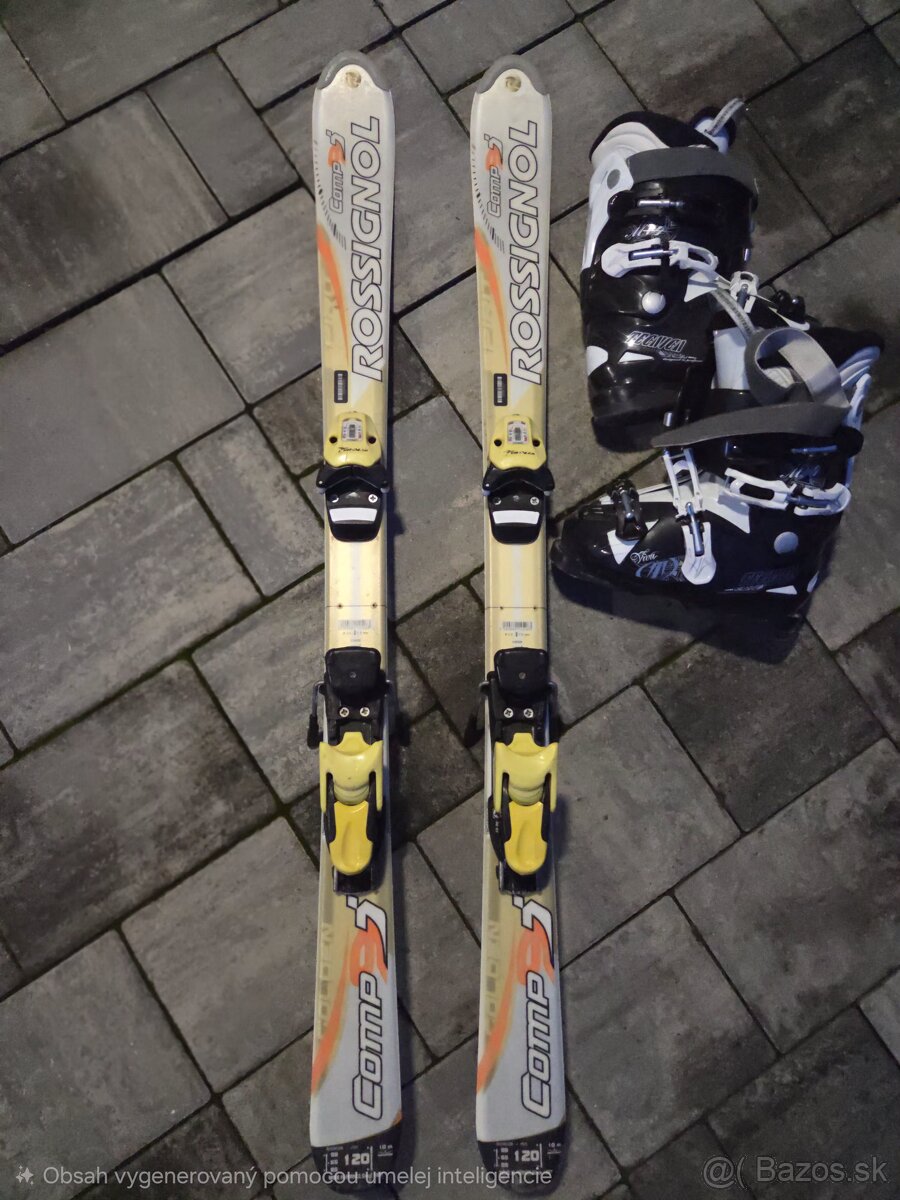 Predám lyže, lyziarky, palice