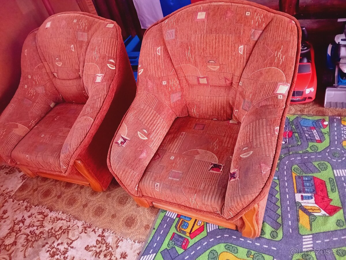 Kreslá ideálne na chatu resp. do altánku