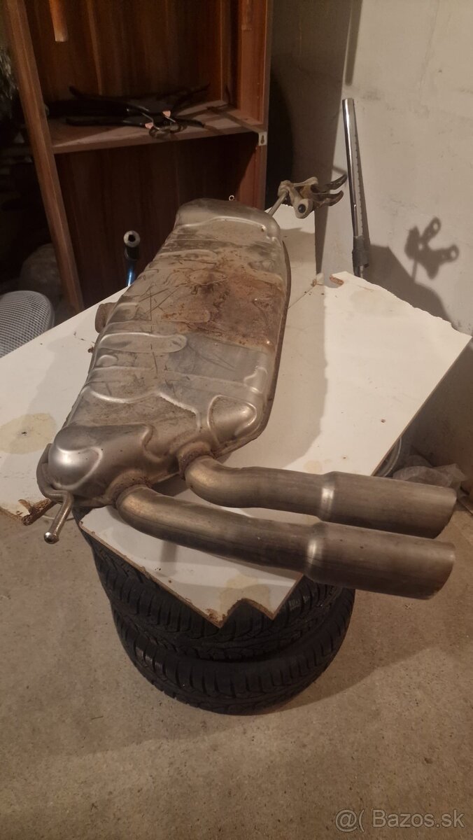 Audi výfuk s tlmičom