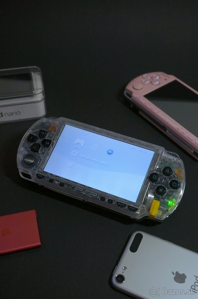 Sony PSP 1004 - clear transparent shell