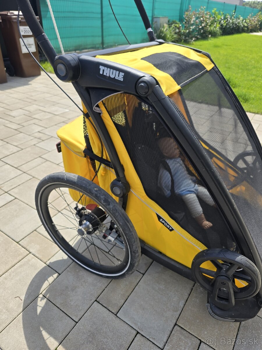Predám cyklo vozík Thule pre dvojičky