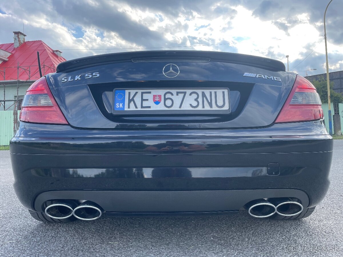 Predaj cabrio Mercedes SLK55 AMG 5.5 V8 7AT 265KW & 510NM