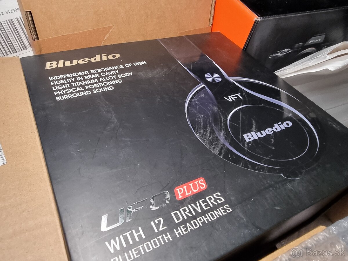 Bluetooth Bluedio UFO Plus slúchadlá