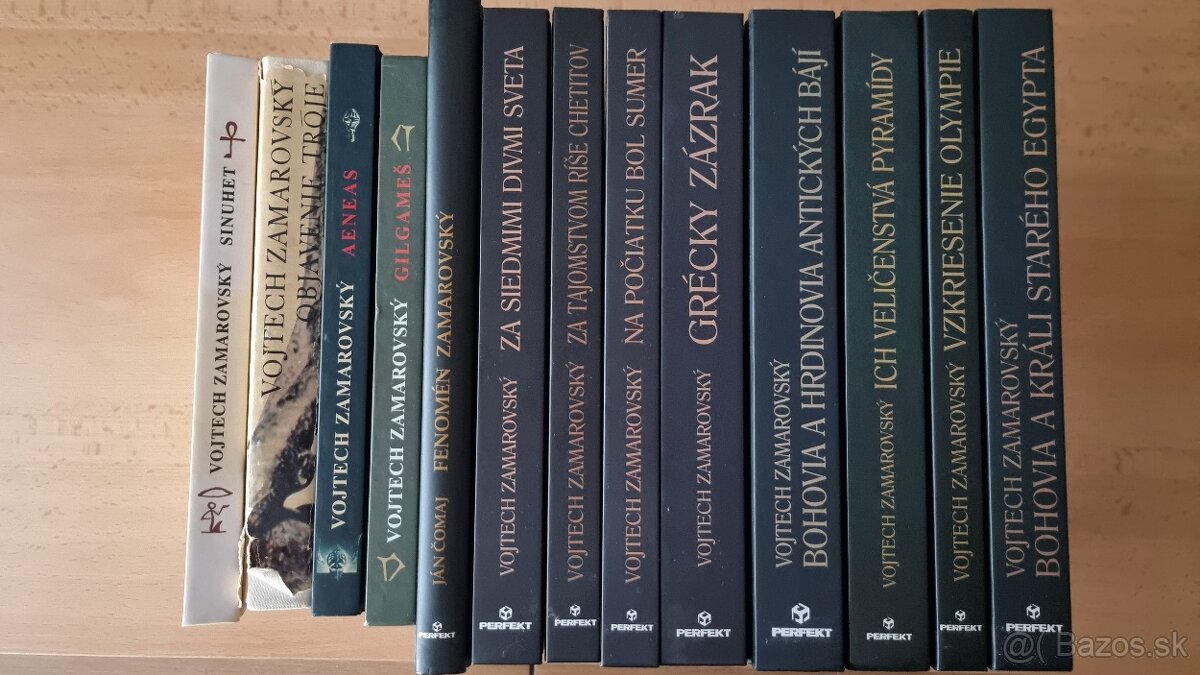Vojtech Zamarovský (13 kníh, takmer komplet)