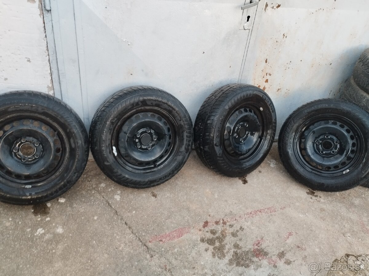 Disky 5x112 R15 zimné pneu