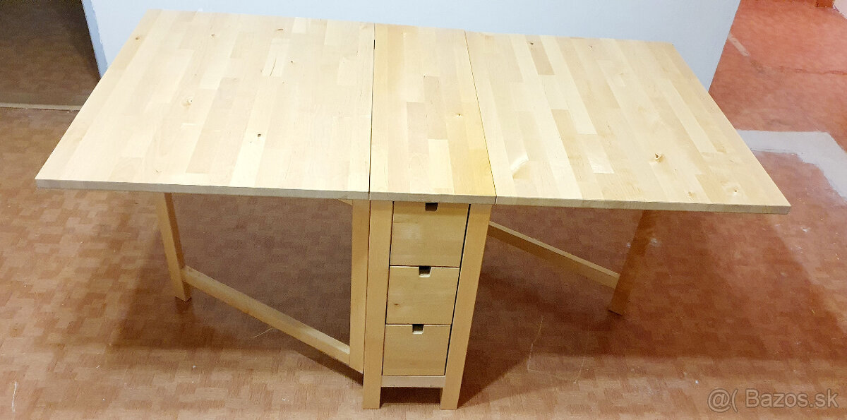 Ikea Norden | Rozkladací stôl pre 2/4 osoby