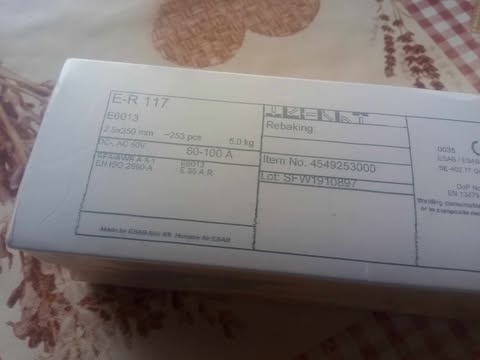 elektródy ESAB E-R 117 2,5x350 253ks