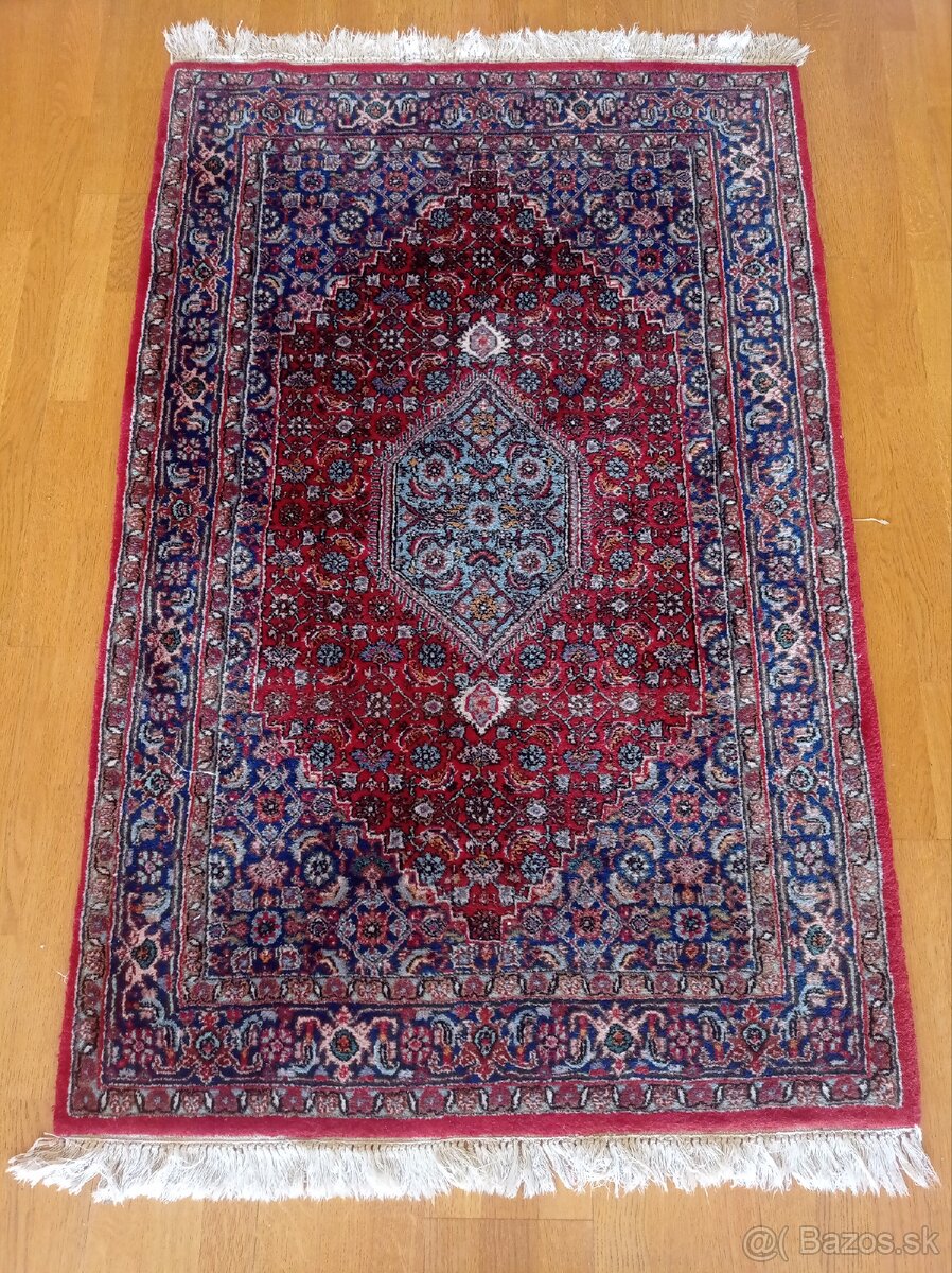 Hodvábny úzko ručne viazaný Bidjar 160x105 cm