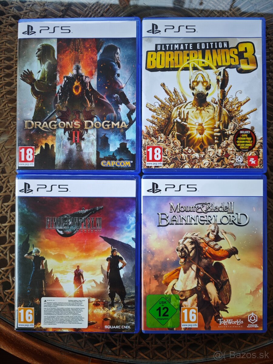 Predám hry na Playstation