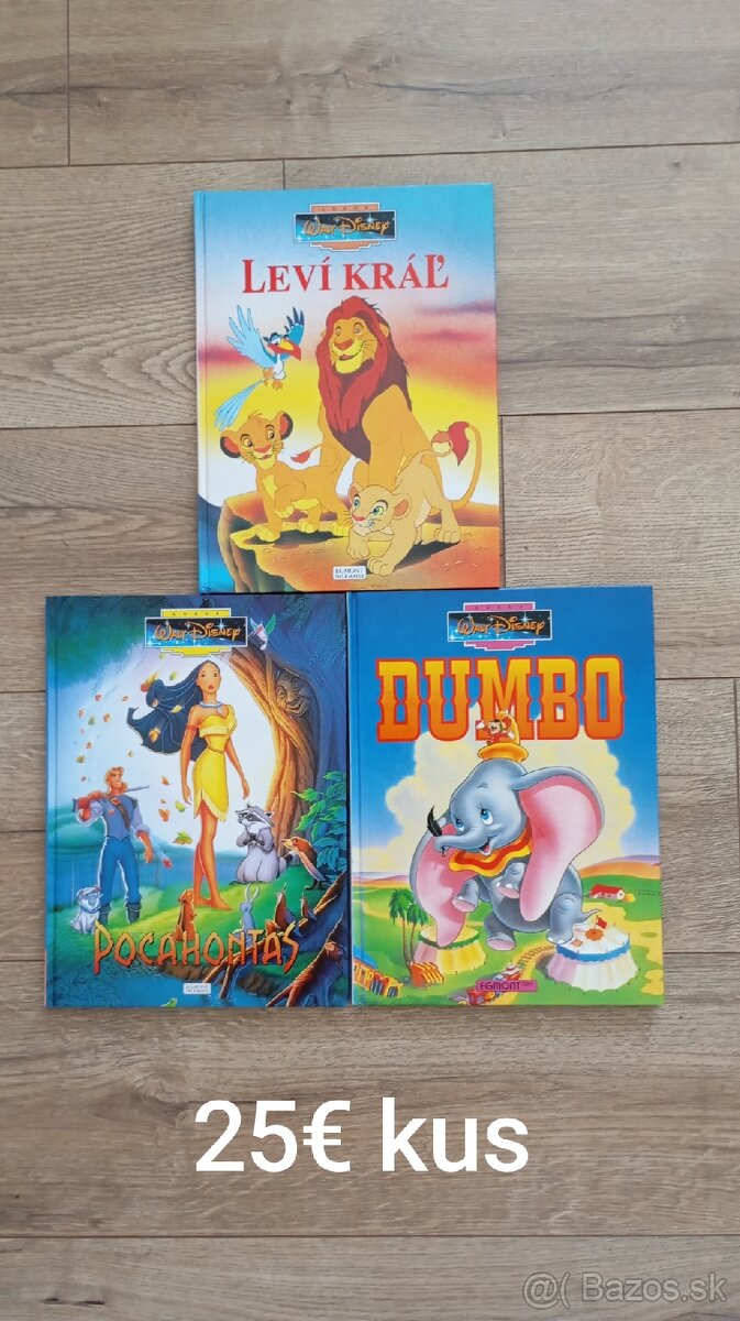 Knihy od Walt Disney