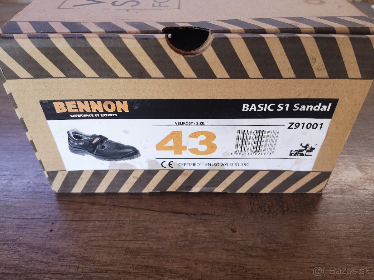 Pracovné poltopánky bennon