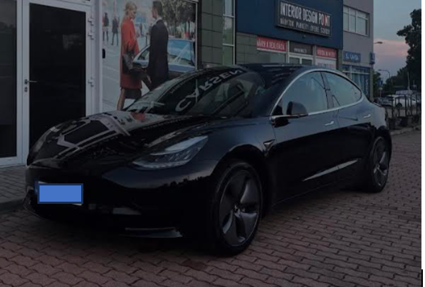 Prenájom Vozidla Tesla Model 3 na Bolt Taxi