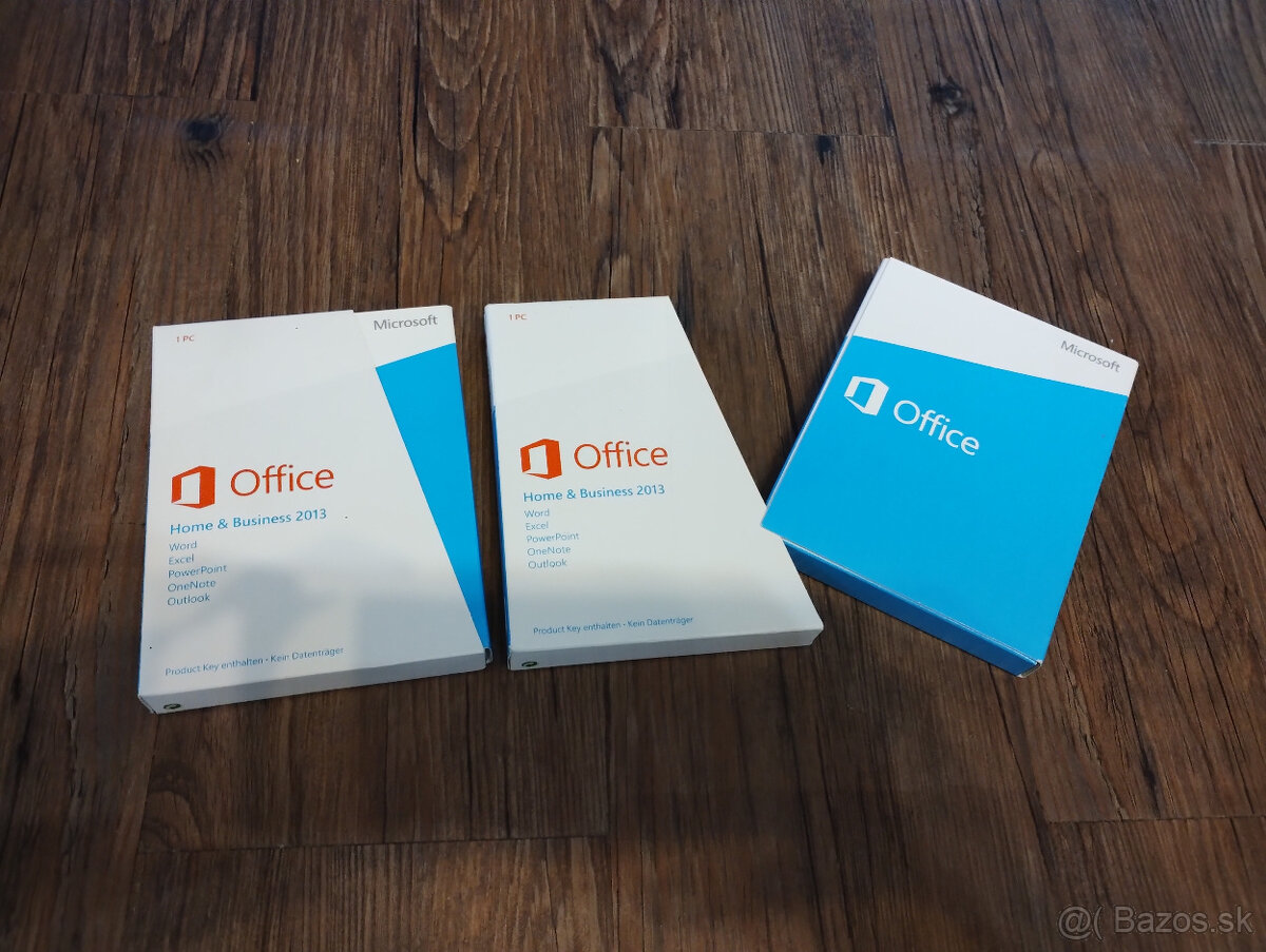 Microsoft Office 2013 Home & Business, 15,- Euro