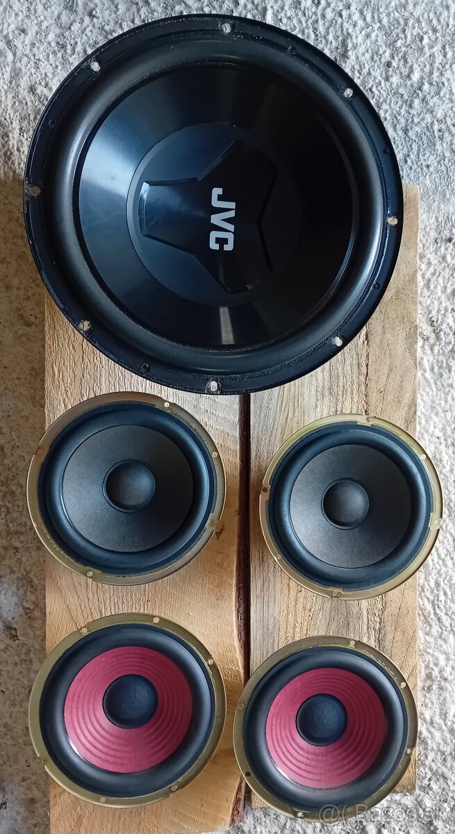 Subwoofer 12" jvc aiwa basaky repraky repro