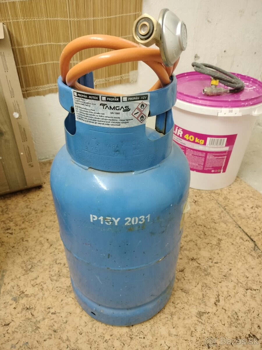 10 kg propánbutanová fľaša