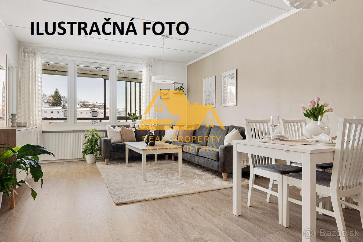 Predám 3 izbový byt s balkónom v Nových Zámkoch