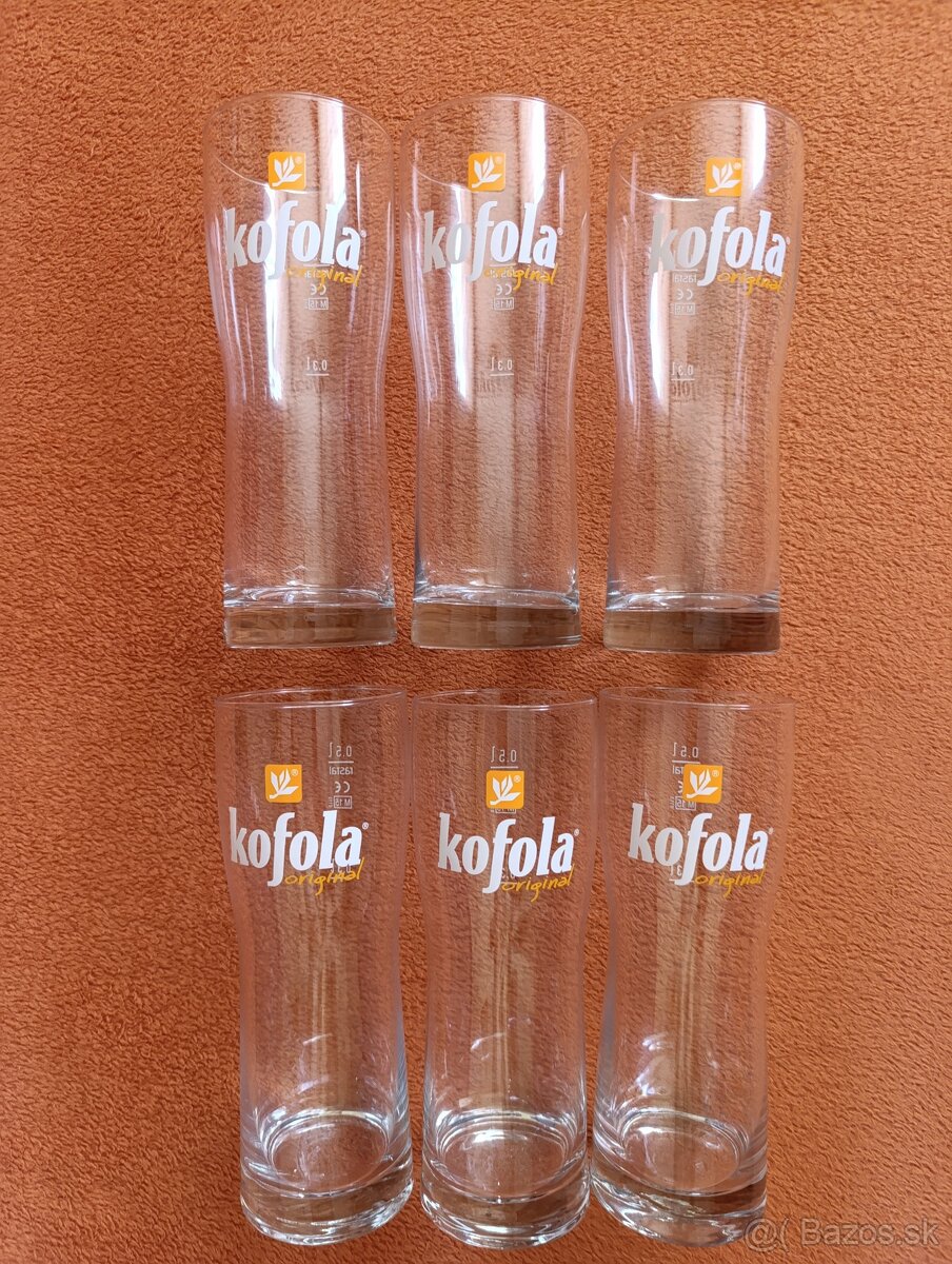 Poháre 0,5 litra