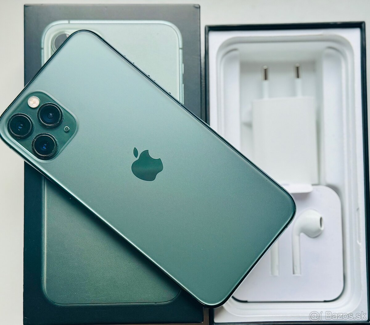 iPhone 11 Pro Midnight Green BATERIE 100% TOP
