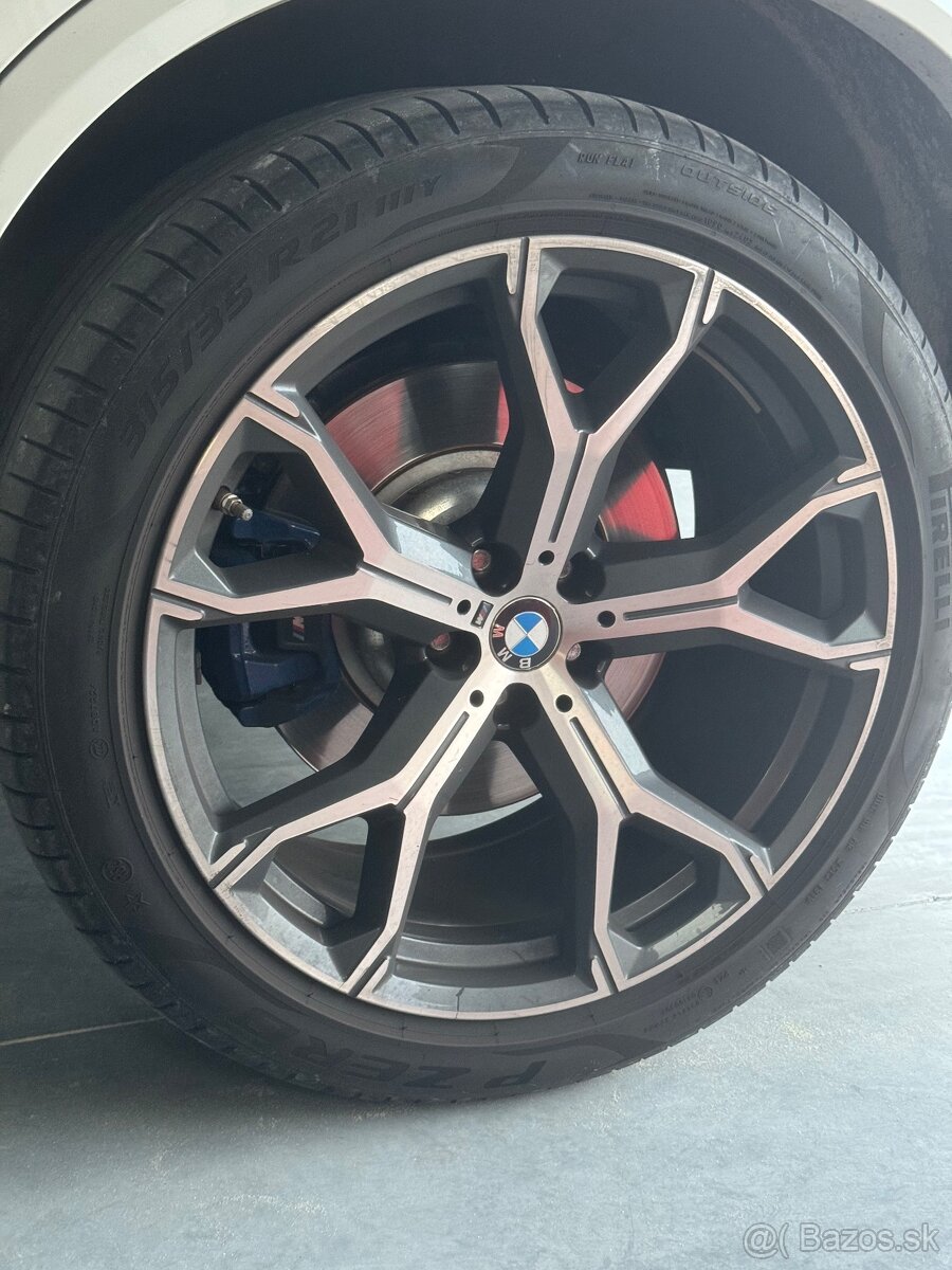 BMW X5 G05, X6 G06 disky + letné pneu Pirelli