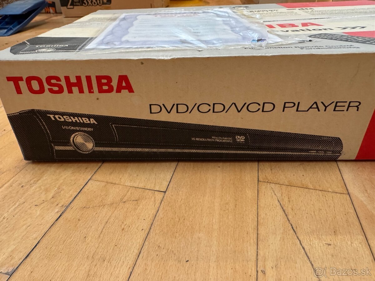 Predam nevybaleny DVD/CD/VCD Player Toshiba SD185EKTE