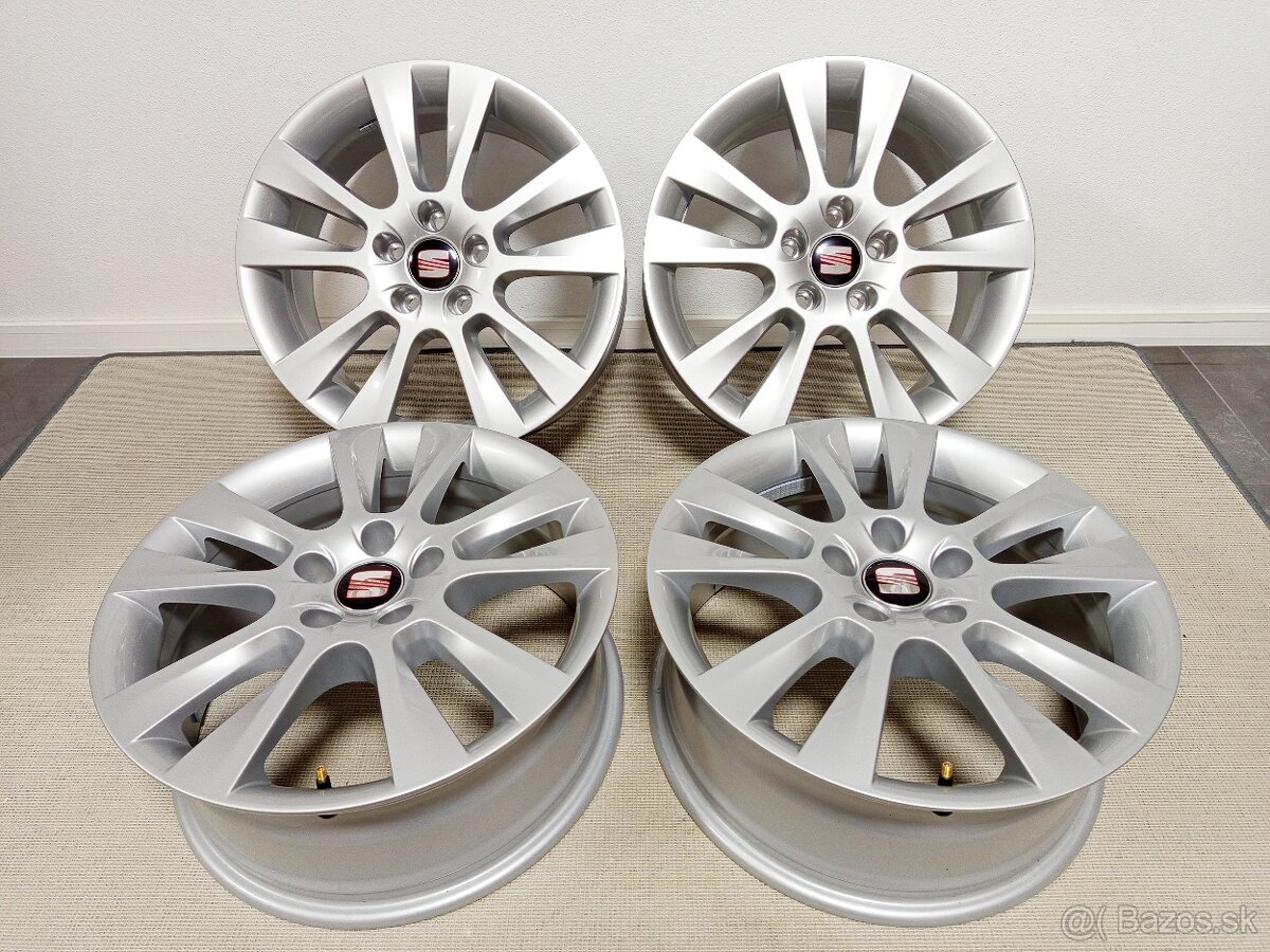 Alu Disky Seat R17 5x112 Et39 7J Škoda Audi Volkswagen