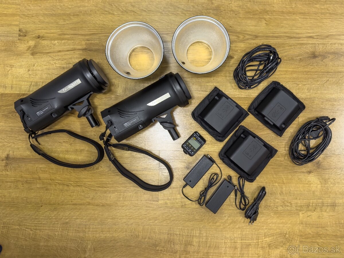 FOMEI akumulátorové TTL záblesky 600Ws
