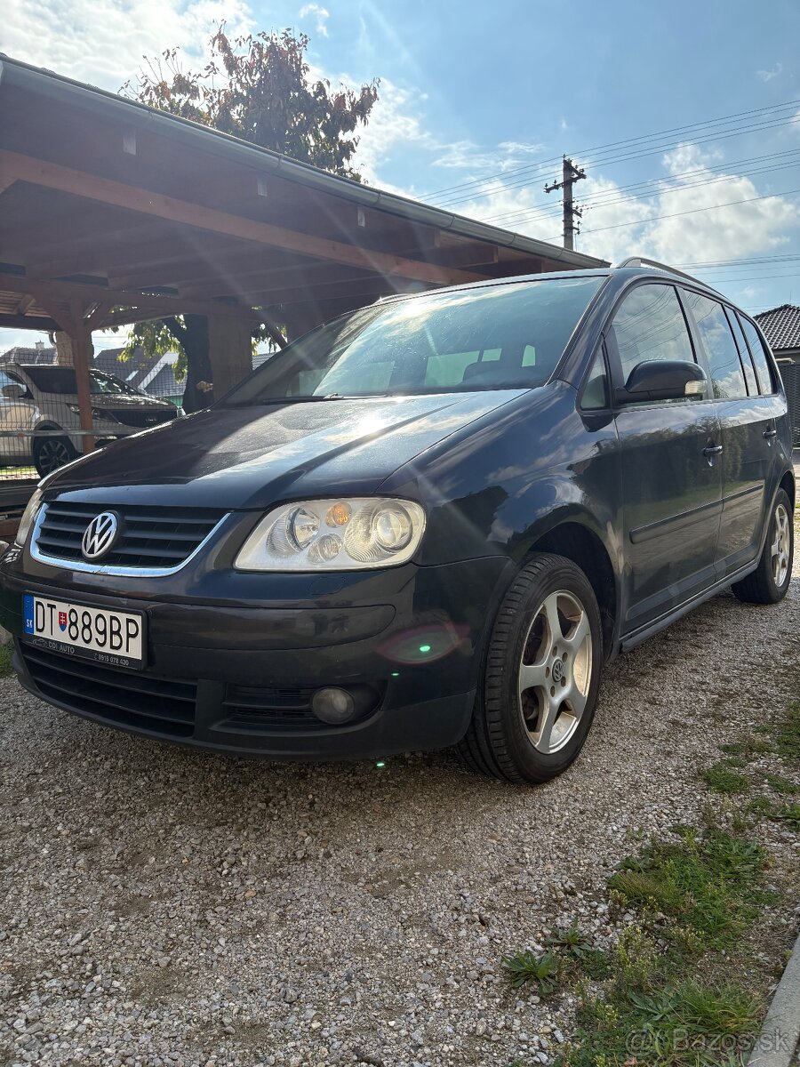 VW Touran 2.0tdi 7miest -aj na splátky