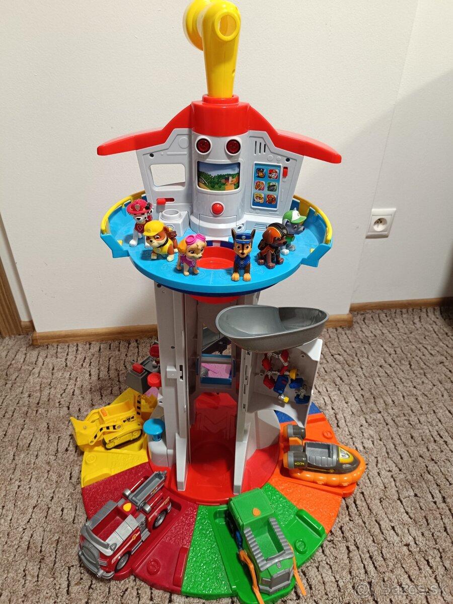 Tlapková patrola veliteľská veža veľká