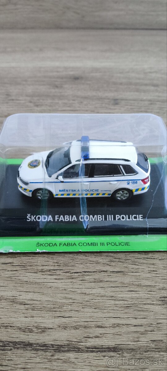 Škoda Fabia Combi III Polícia 1:43