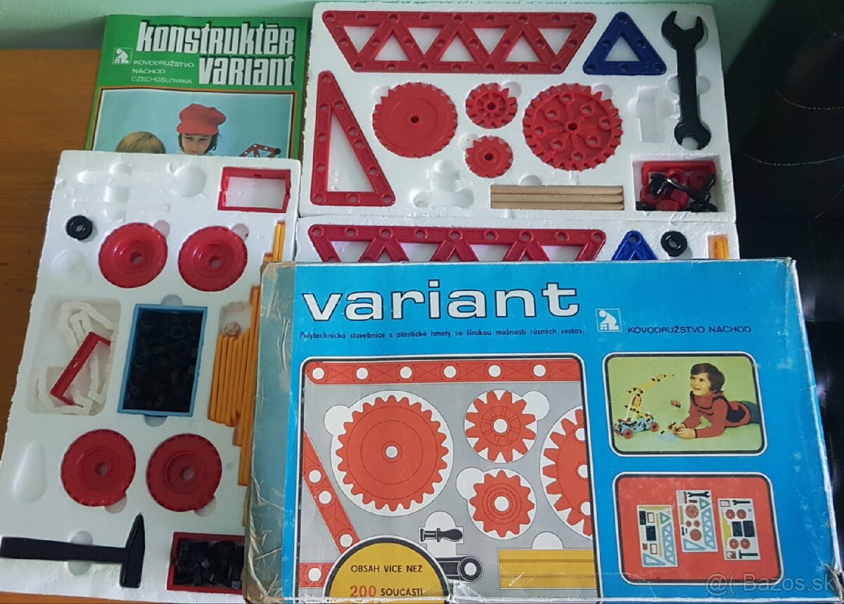 Stara retro stavebnica Variant od Kovap