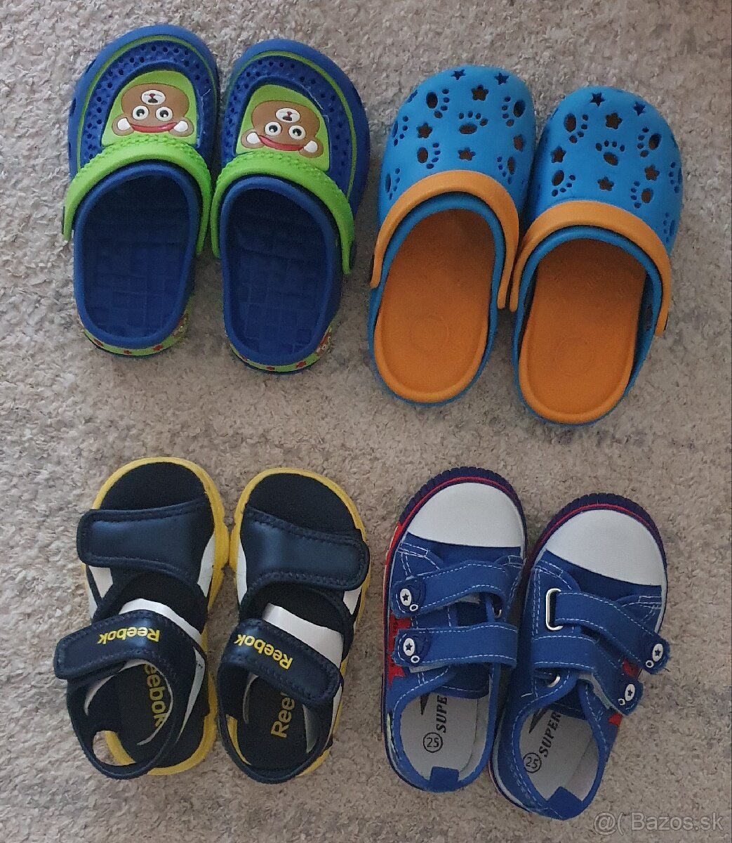 Balík detskej obuvi – 4 PÁRY☀️