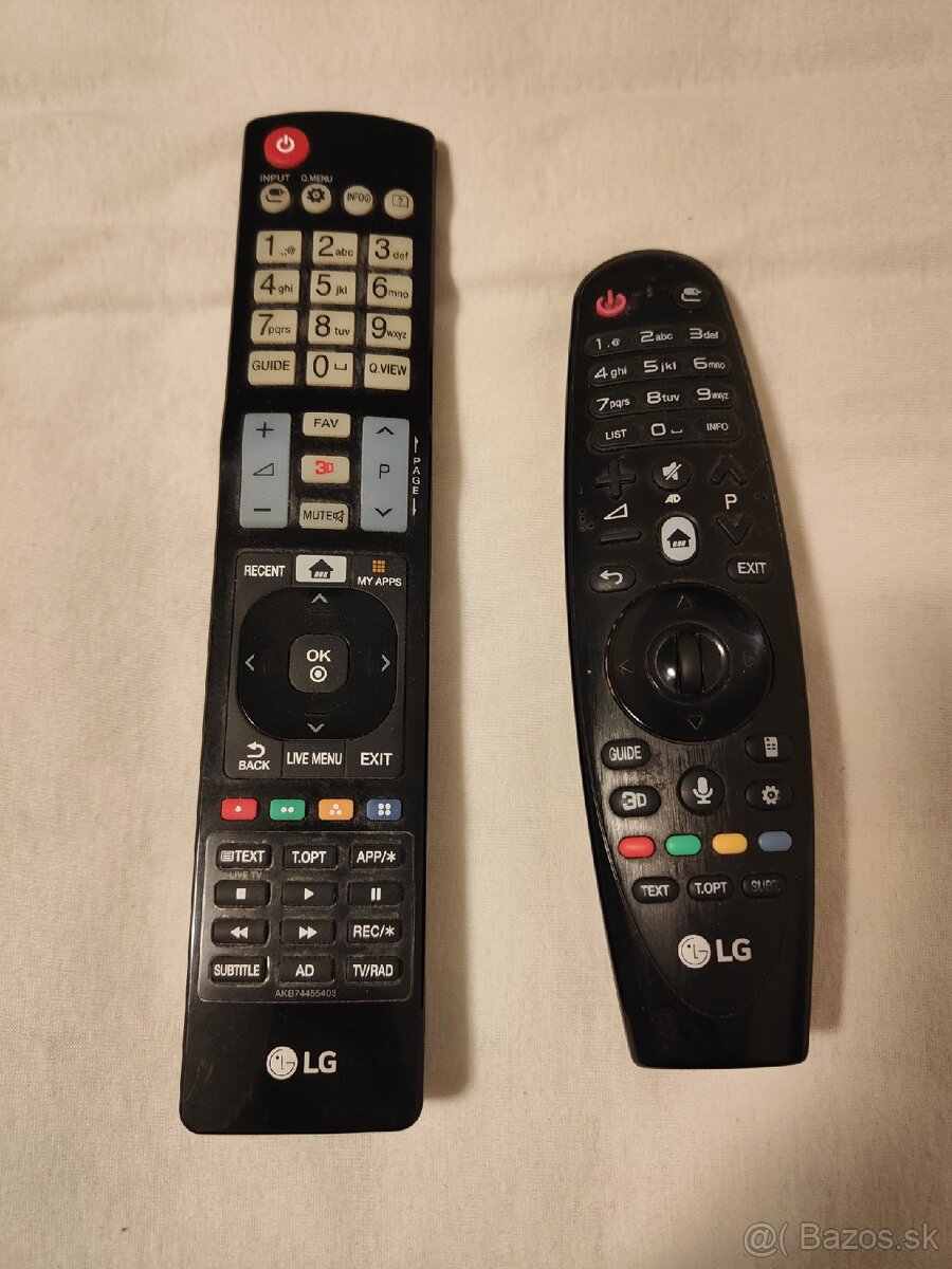 LG ovladac obycajny