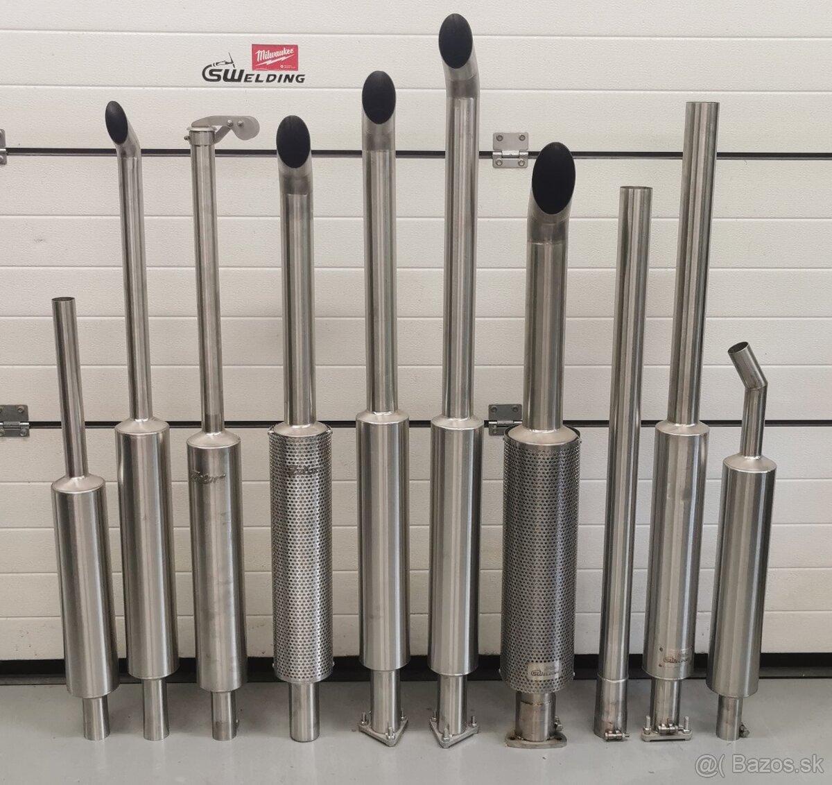 Nerezovy antikor vyfuk Zetor