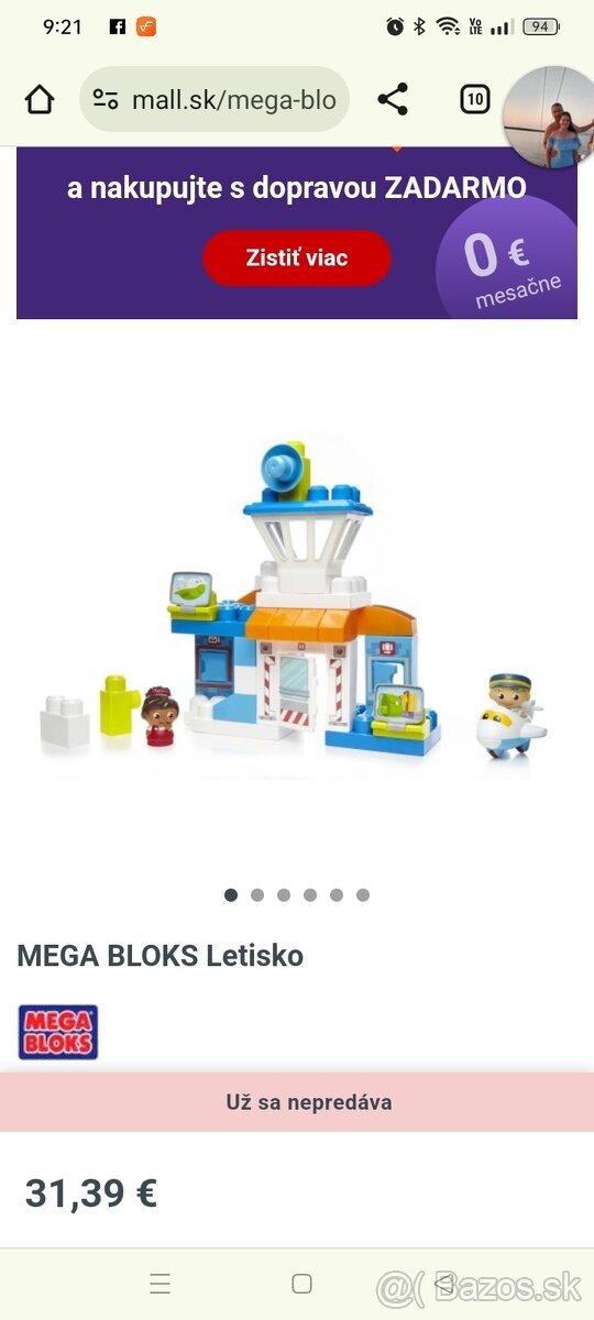 Skladačky Mega Bloks