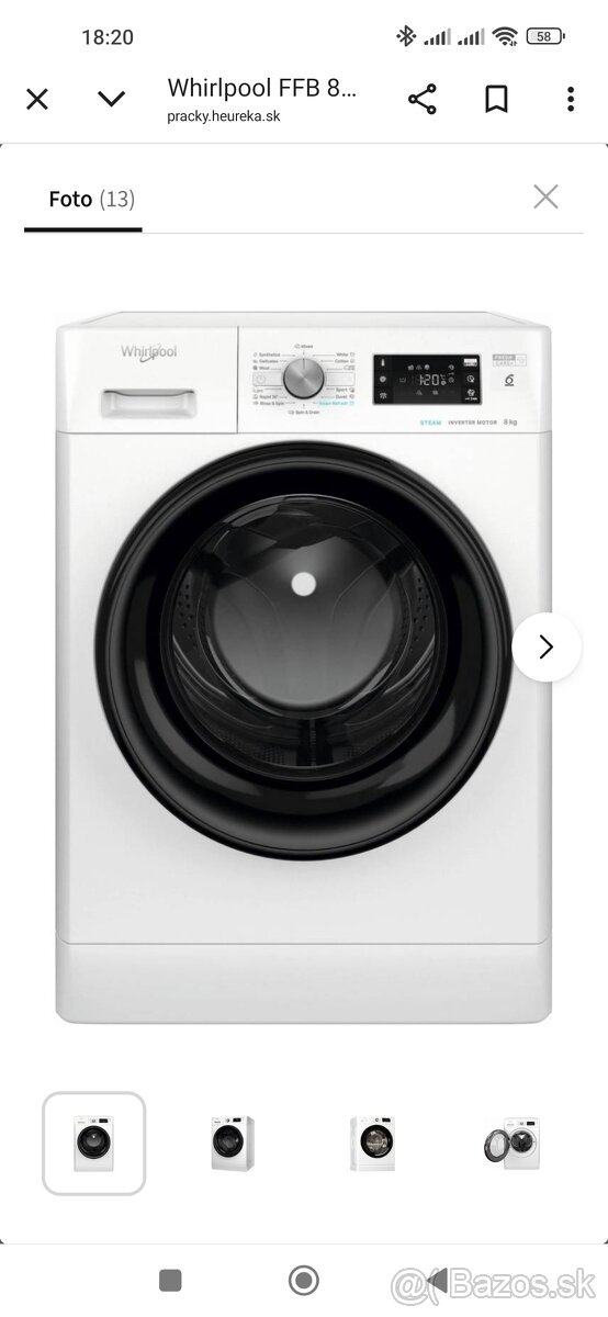 Whirlpool FFB8248BV EE