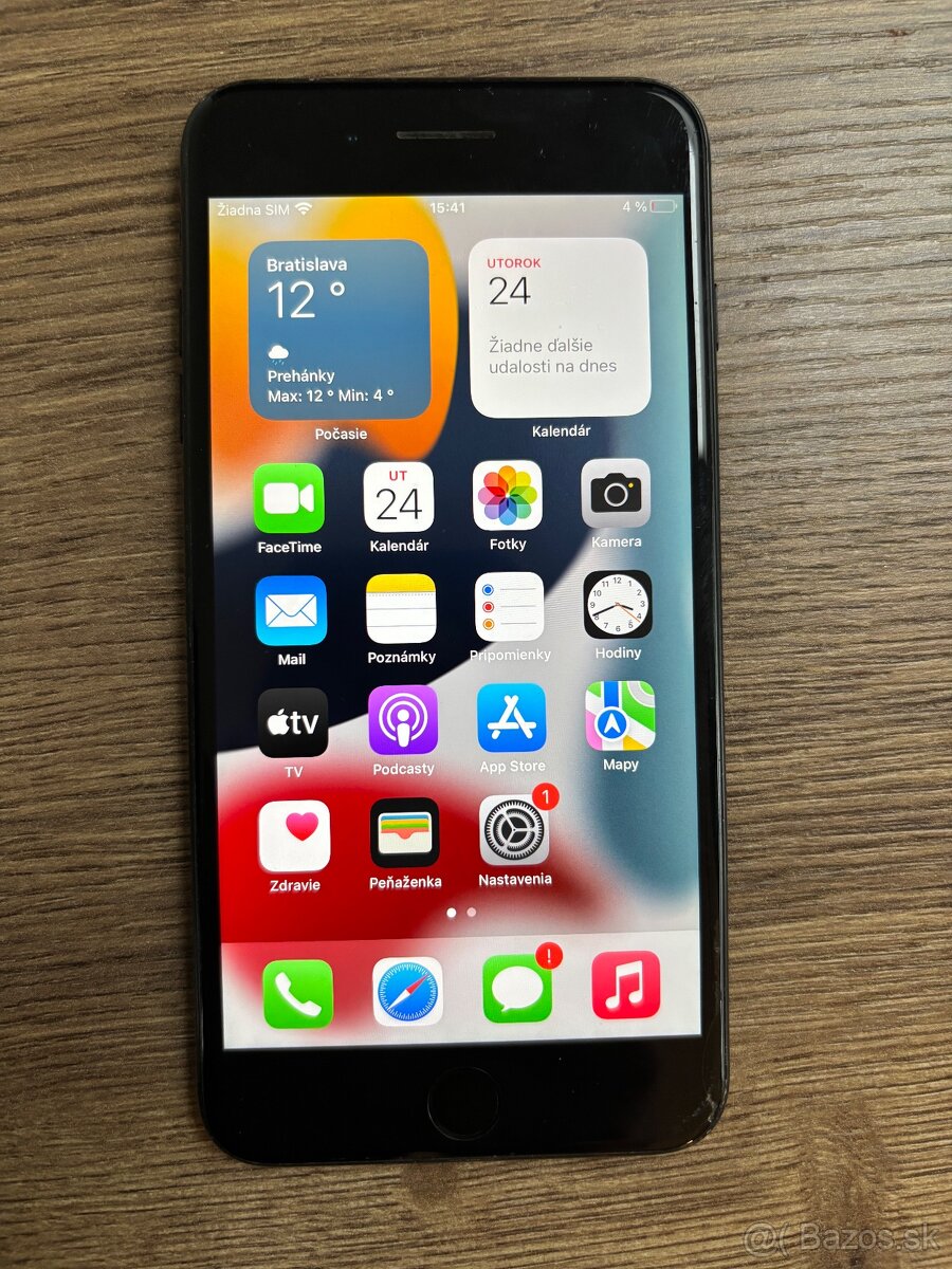 iPhone 7 plus 128gb jet black