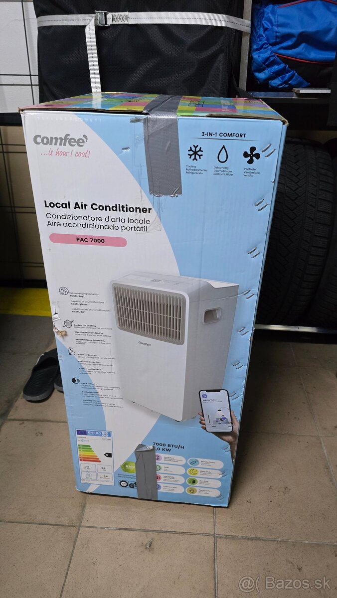 Predám Mobilnú klimatizáciu Comfee Smartcool 7000