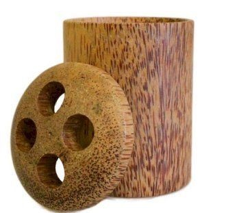Bambusový držiak na 4zubné  kefky