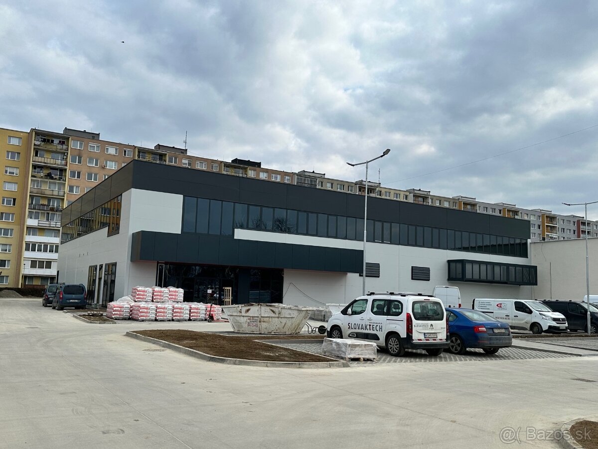 Prenájom nových obch. priestorov v KE - Juh, nad Jazero