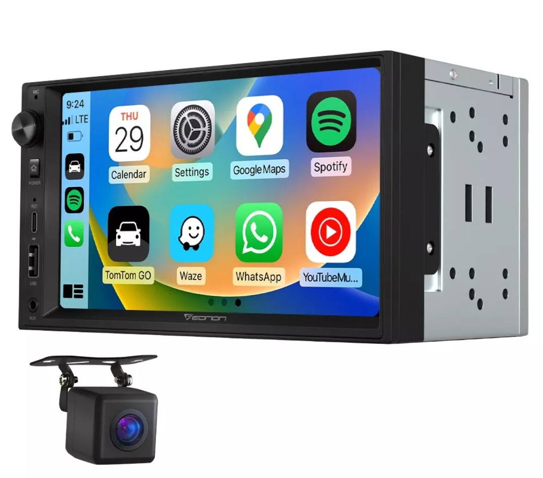 Bezdrotovy Apple CarPlay AndroidAuto - radio znacky Eonon X3