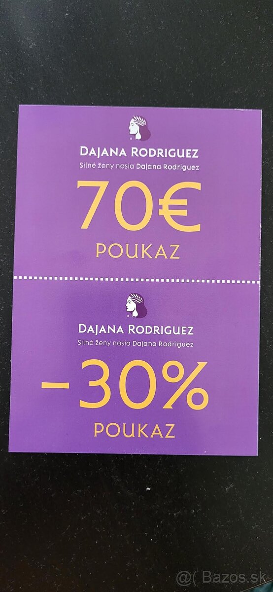 DAJANA RODRIGUEZ - darčekový poukaz