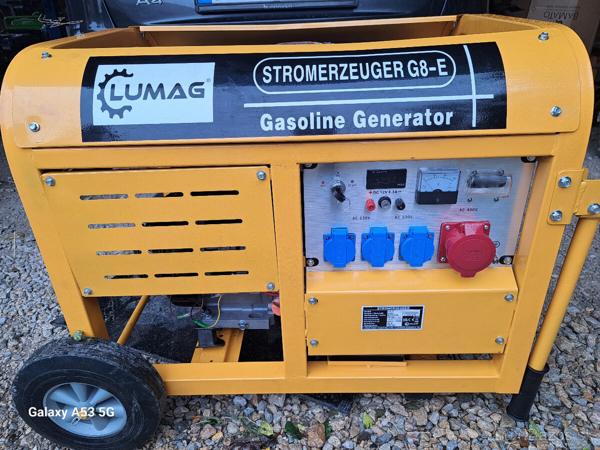 Ektrocentrála Lumag G8E 8KW