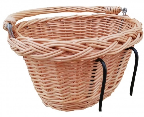 Prútený košík na detský bicykel