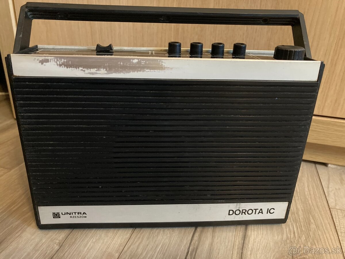 retro rádio Unitra