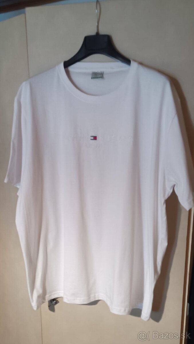 Predám biele tričko Tommy Hilfiger