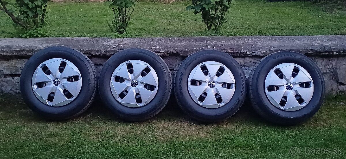 Plechové 16" disky + Hankook